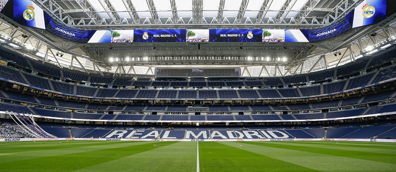 Estadio Santiago Bernabéu, el prestigioso coliseo blanco