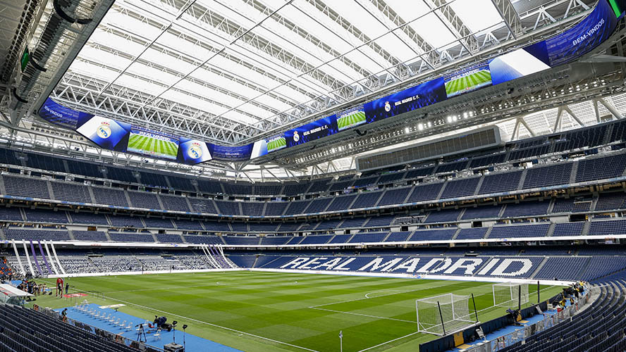 Interior Santiago Bernabeu