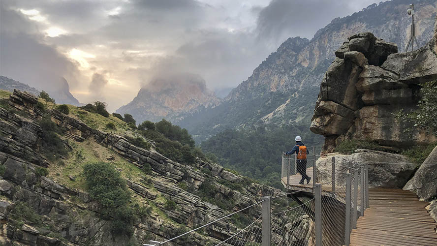 Vistas desde el Caminito del Rey