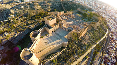 Alcazaba de Almería, una monumental fortaleza árabe