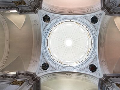 Detalle interior de la Catedral de Huelva