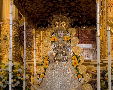 La Virgen del Rocío y Málaga – Cofradía del Rocío
