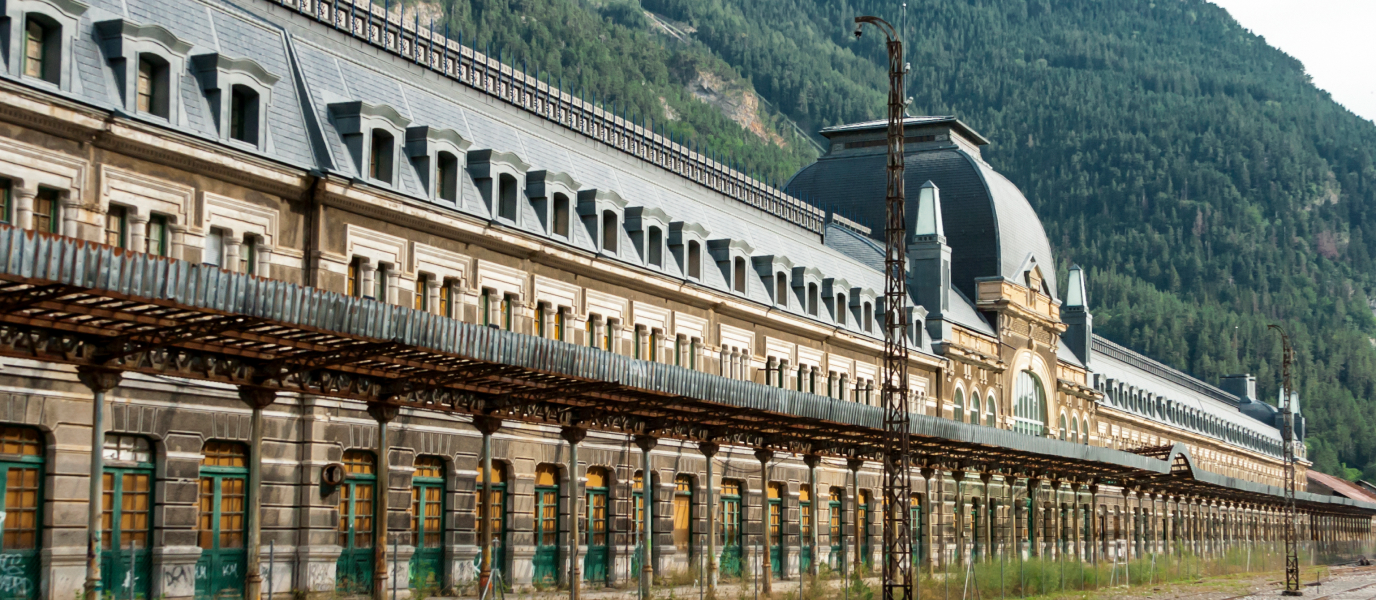 Canfranc, the most beautiful train station in Spain