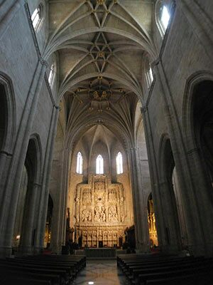 Interior de la Catedral de Huesca