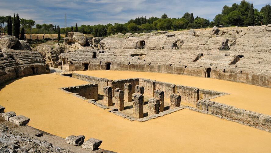 ruinas romanas de italica