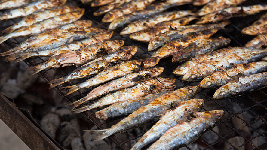 parrillada de sardinas