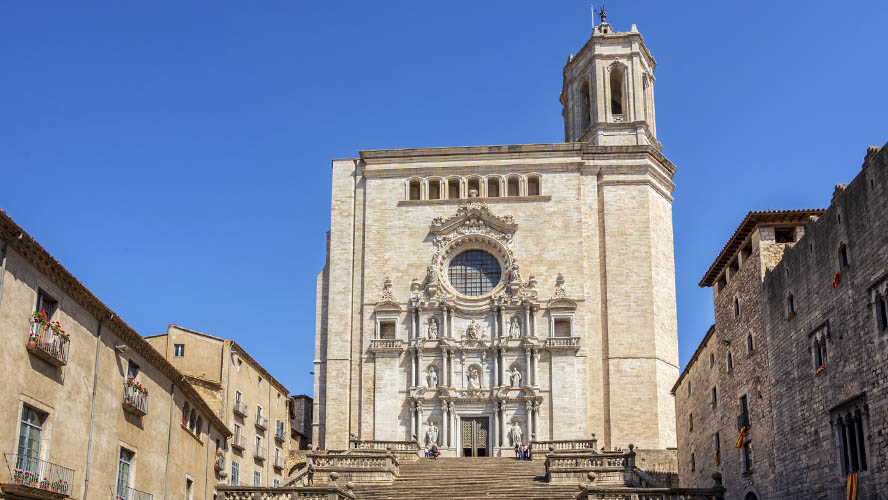 Fachada de la Catedral de Girona