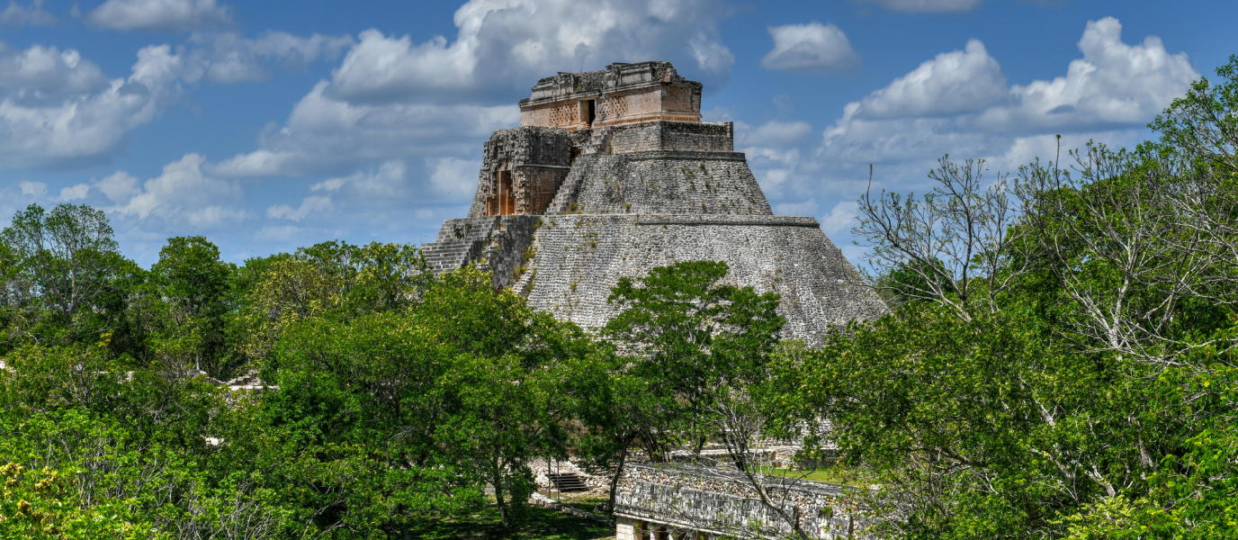 La antigua ciudad Maya de Uxmal, una joya de la arquitectura