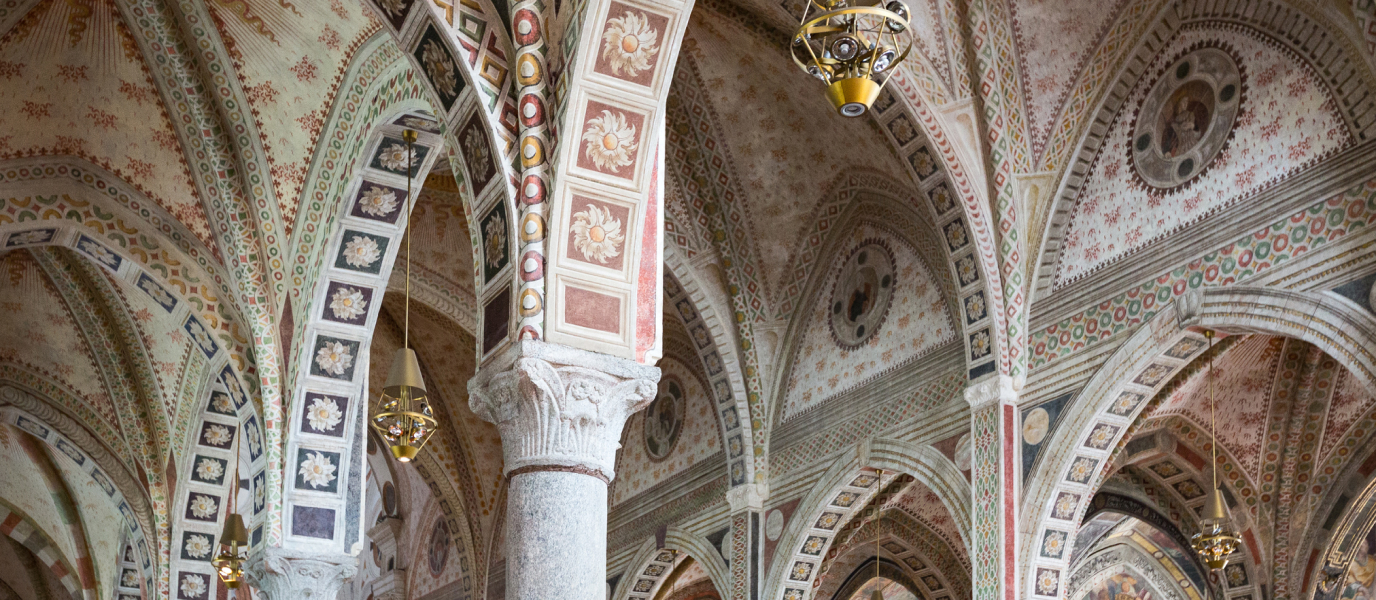 La basílica de San Ambrosio, oro para los santos