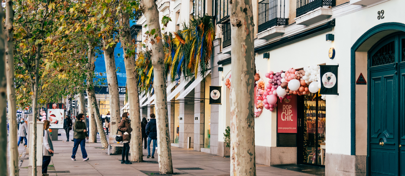 Calle Serrano: Glamour in Madrid