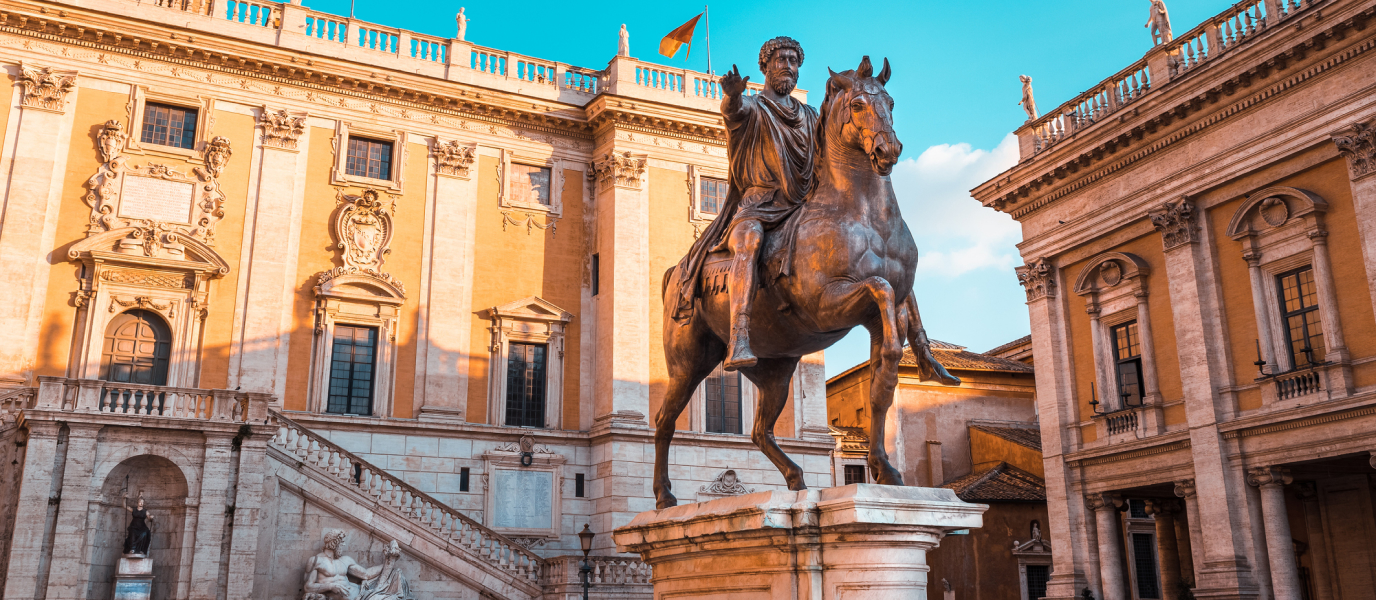 Plaza del Campidoglio, un icono del poder romano