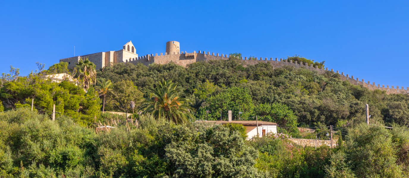 Capdepera, an ancient fortified town that guarded the Mediterranean