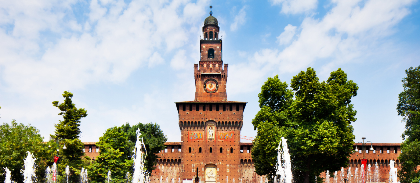 Castello Sforzesco, the fortress “defended” by Leonardo da Vinci