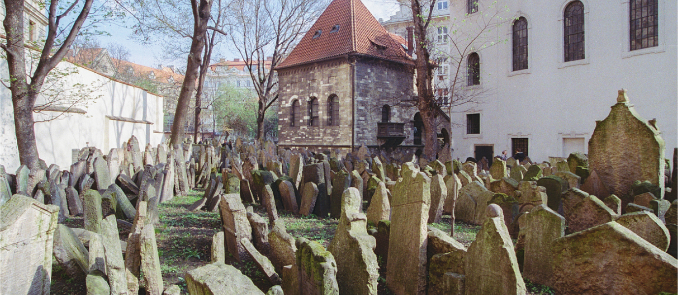 Prague’s Old Jewish Cemetery, a garden of crammed graves