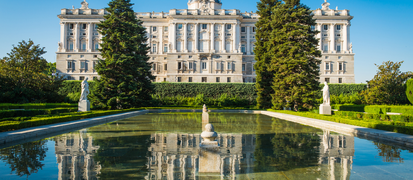 Jardines de Sabatini, el retoño más joven del Palacio Real de Madrid