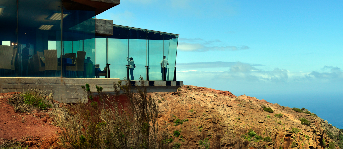 Mirador de Abrante, un paseo sobre el cielo de la Gomera