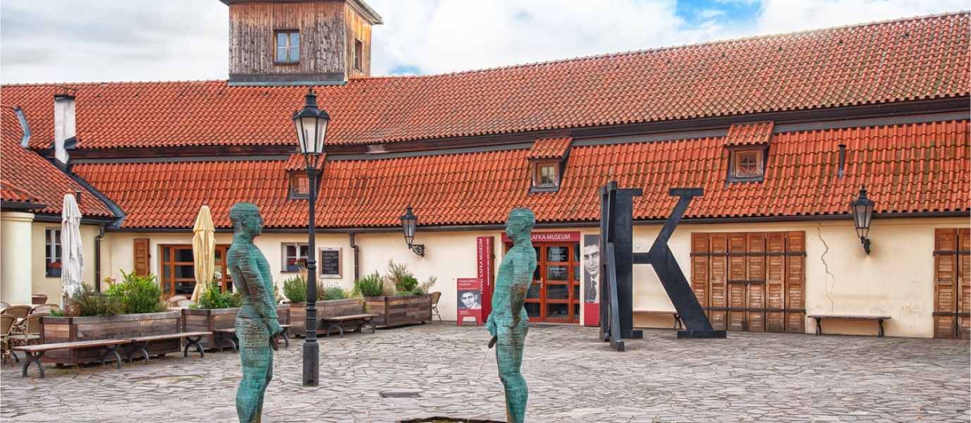 The Franz Kafka Museum depicts the author's relationship with Prague