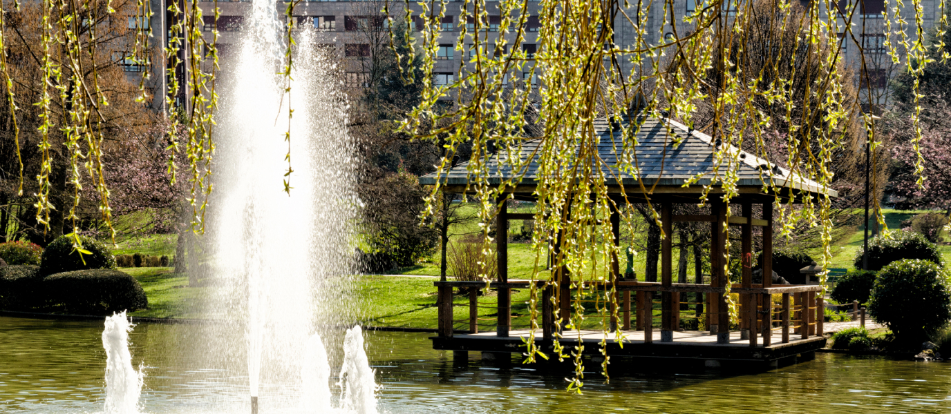 Parque Yamaguchi de Pamplona, un bello paseo por Japón sin salir de Navarra