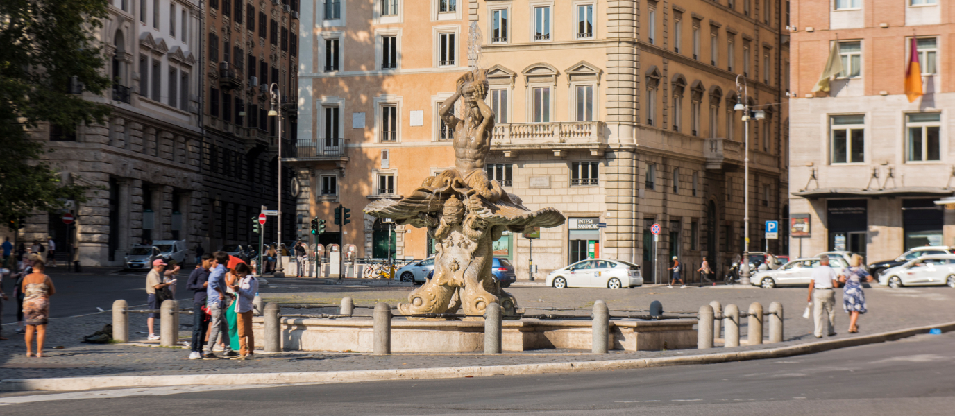 Piazza Barberini, el corazón de la Dolce Vita