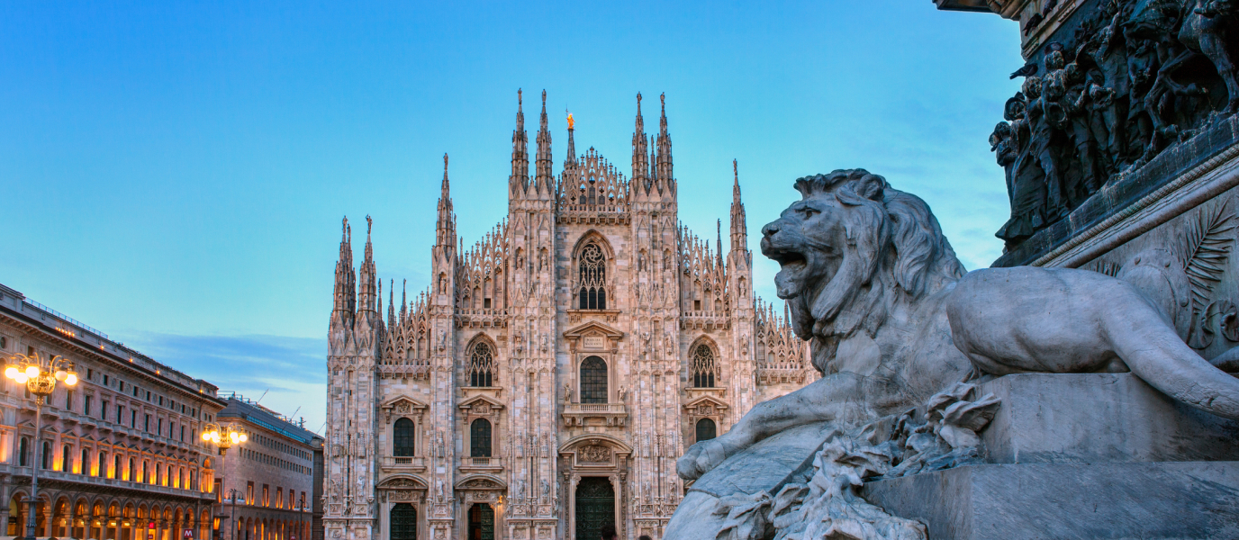 The Piazza del Duomo, the heart of Milan