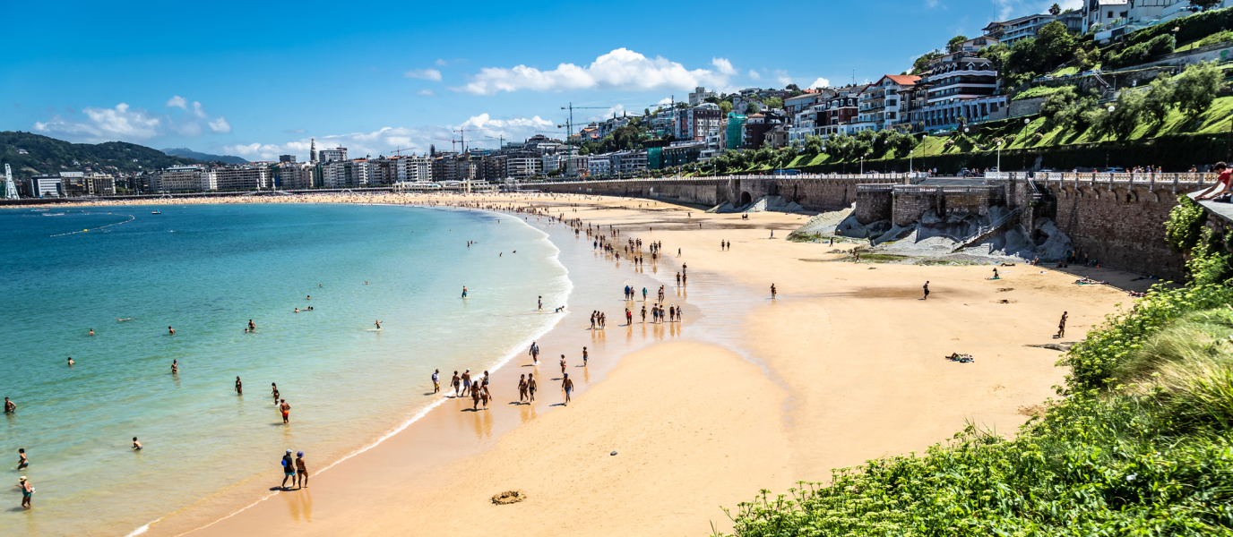 Las playas de Guipúzcoa, perfectas para descansar o surfear