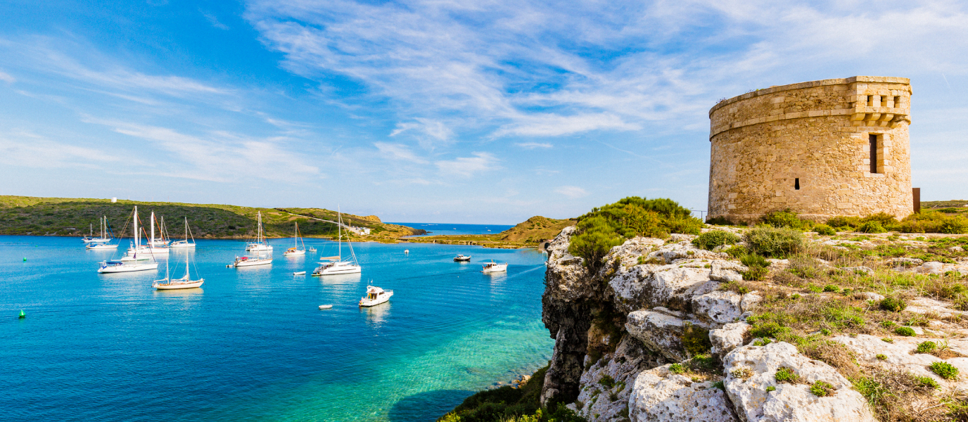 Discover the picture-postcard beaches and coves in Minorca