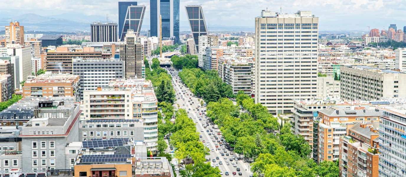 Plaza de Castilla, hogar de las ‘torres gemelas’ de Madrid