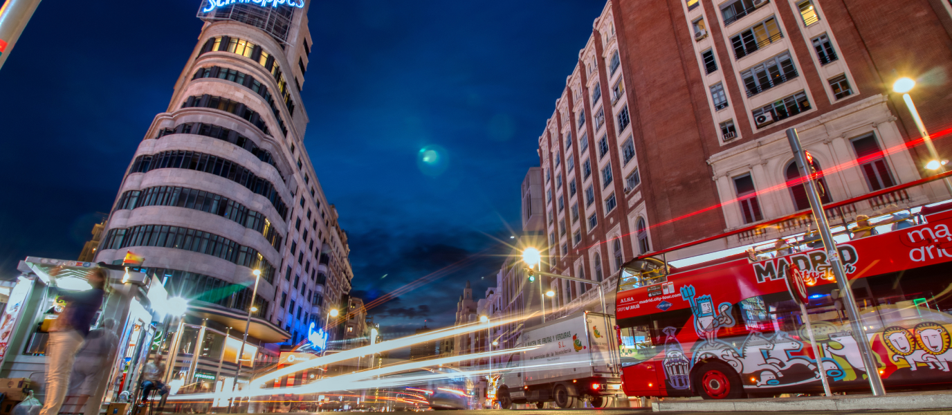 Plaza del Callao, epicentro madrileño de diversión