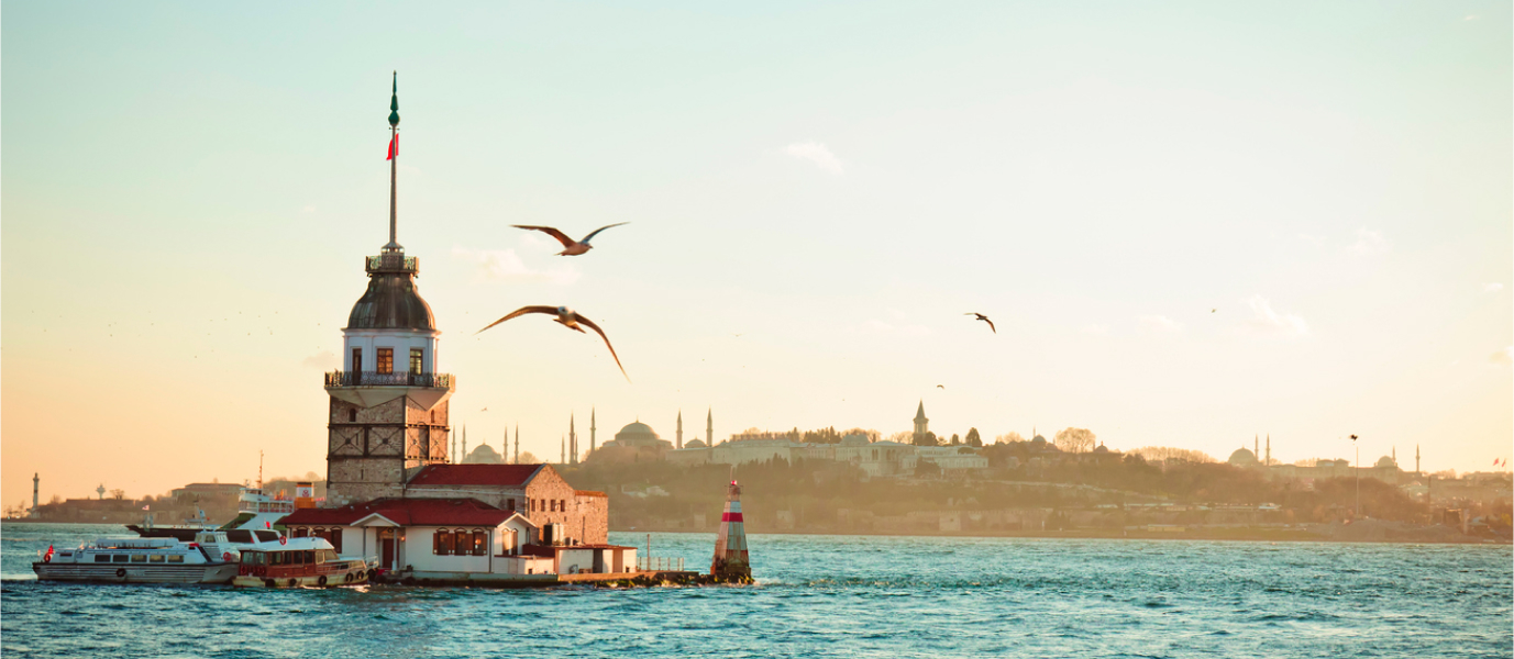 The Maiden’s Tower, a landmark of Istanbul