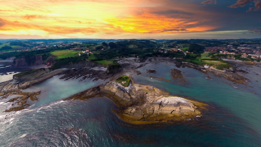 Isla del Carmen en Luanco