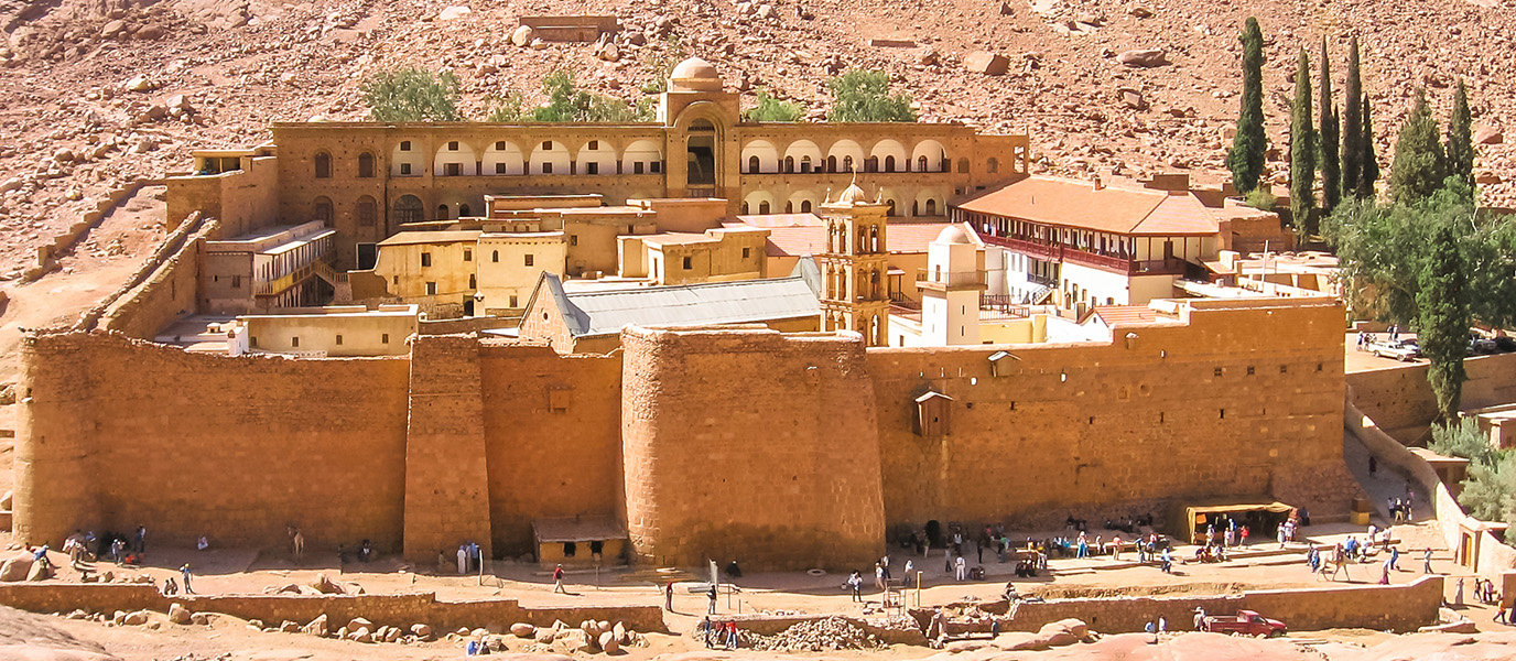 Monasterio de Santa Catalina o el lugar donde Moisés encontró a Dios