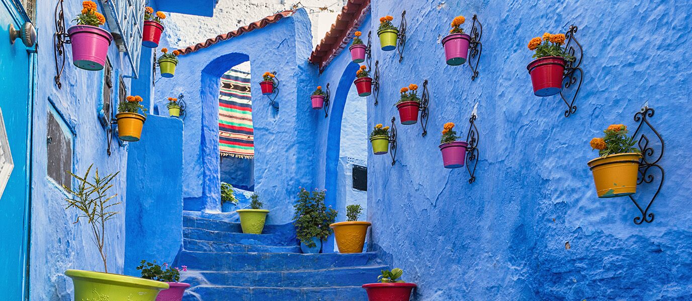 Chefchaouen,  la ville bleue du Maroc