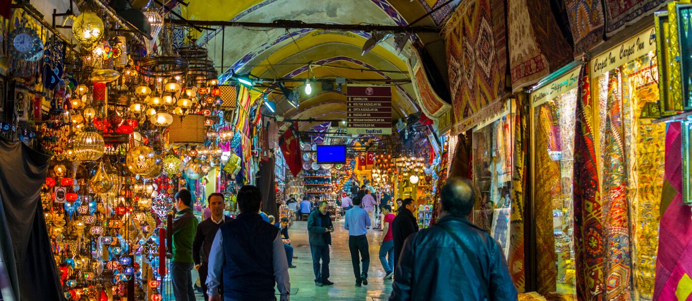 Istanbul's Grand Bazaar, to lose yourself in and marvel at