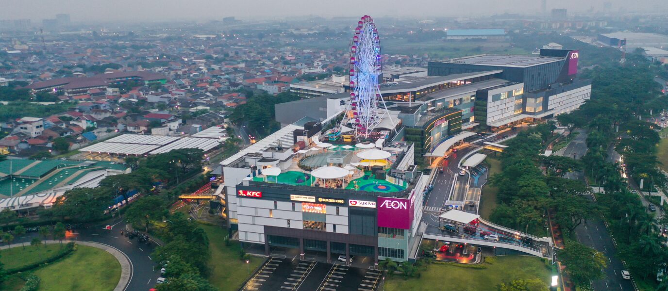 Shopping centres in Jakarta, where size is not the only thing that matters