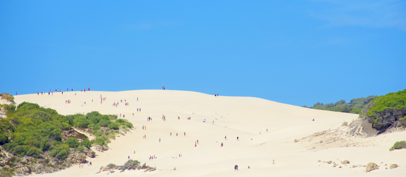 Playa de Bolonia, la duna más famosa de Cádiz