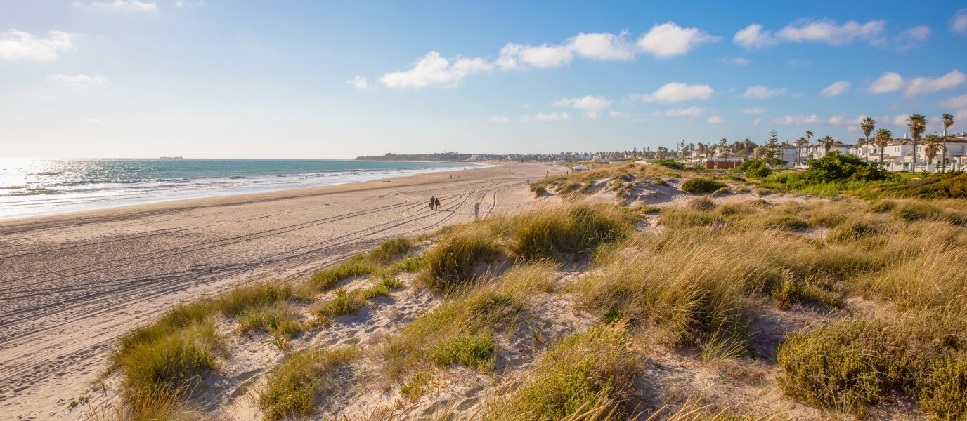 La Barrosa, la gran playa de la provincia de Cádiz