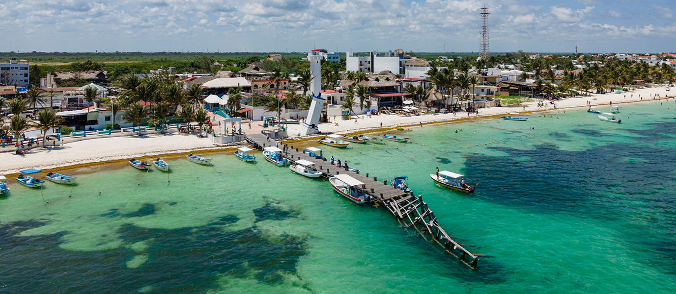 Puerto Morelos, un tranquilo pueblo de pescadores en la Riviera Maya