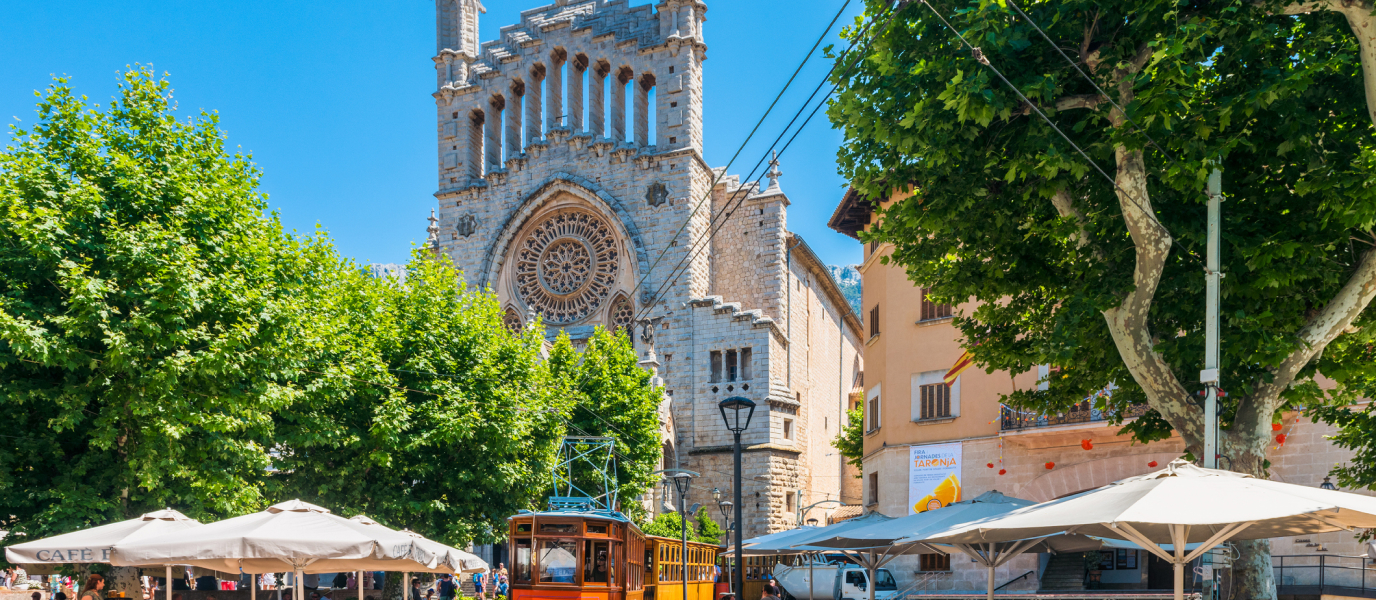 Sóller, one of the most beautiful towns in Majorca